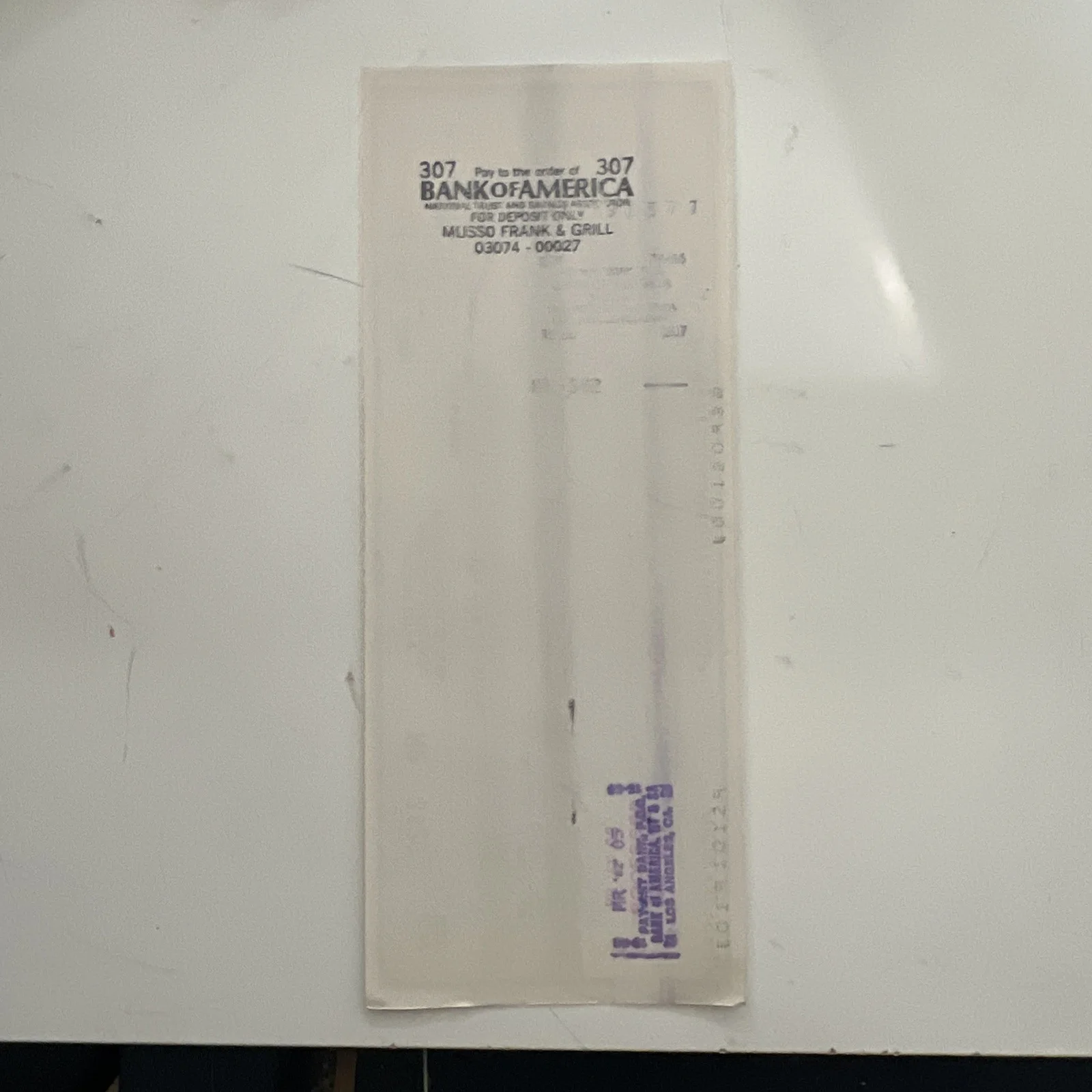 Christian Buddy Ebsen uncle Jeb Clampett Barnaby Jones Oz Signed Bank Check, изображение 4