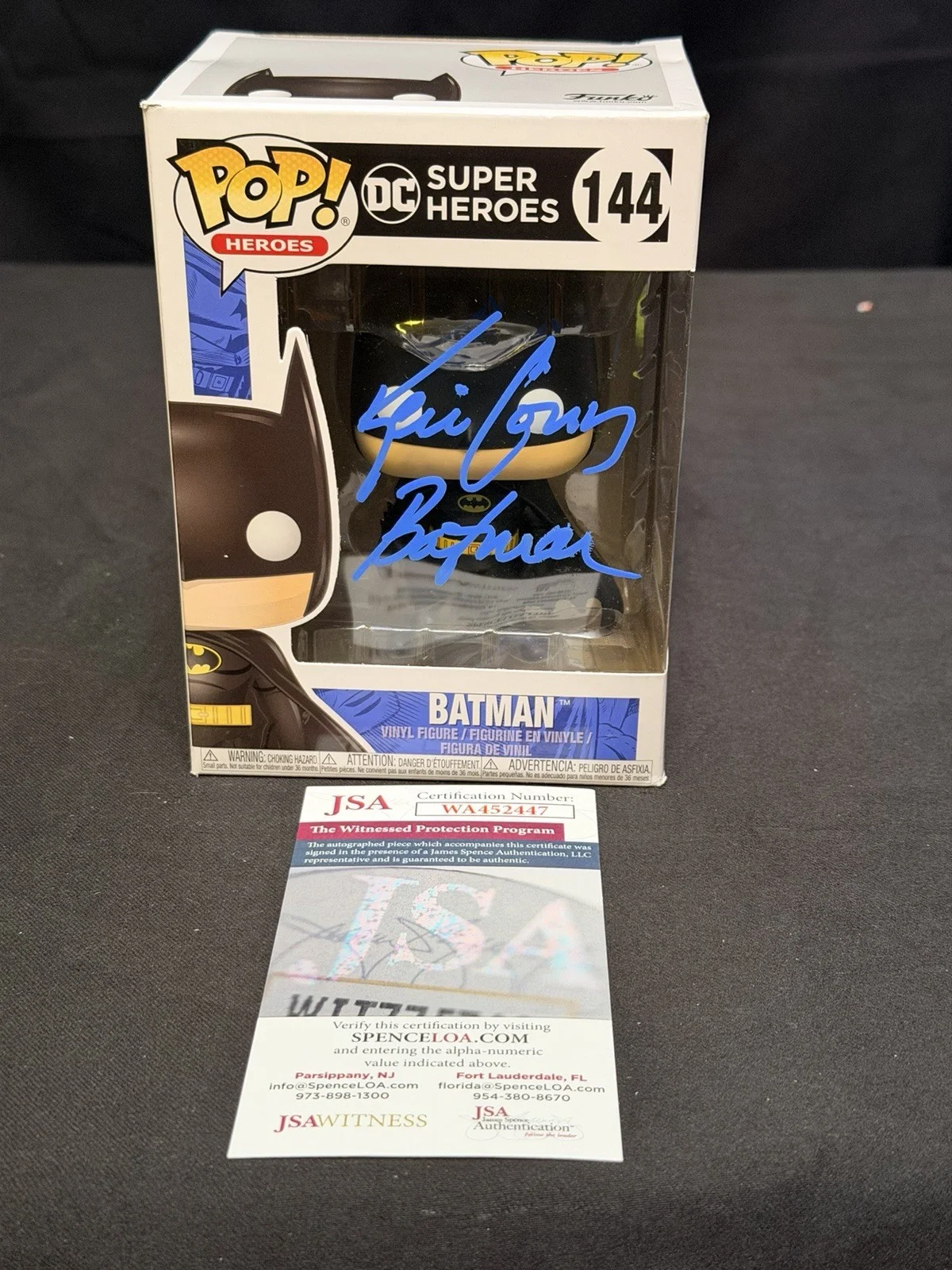 KEVIN CONROY MARK HAMILL — KEVIN CONROY MARK HAMILL POP SET Signed BATMAN THE ANIMATED JSA, image 3