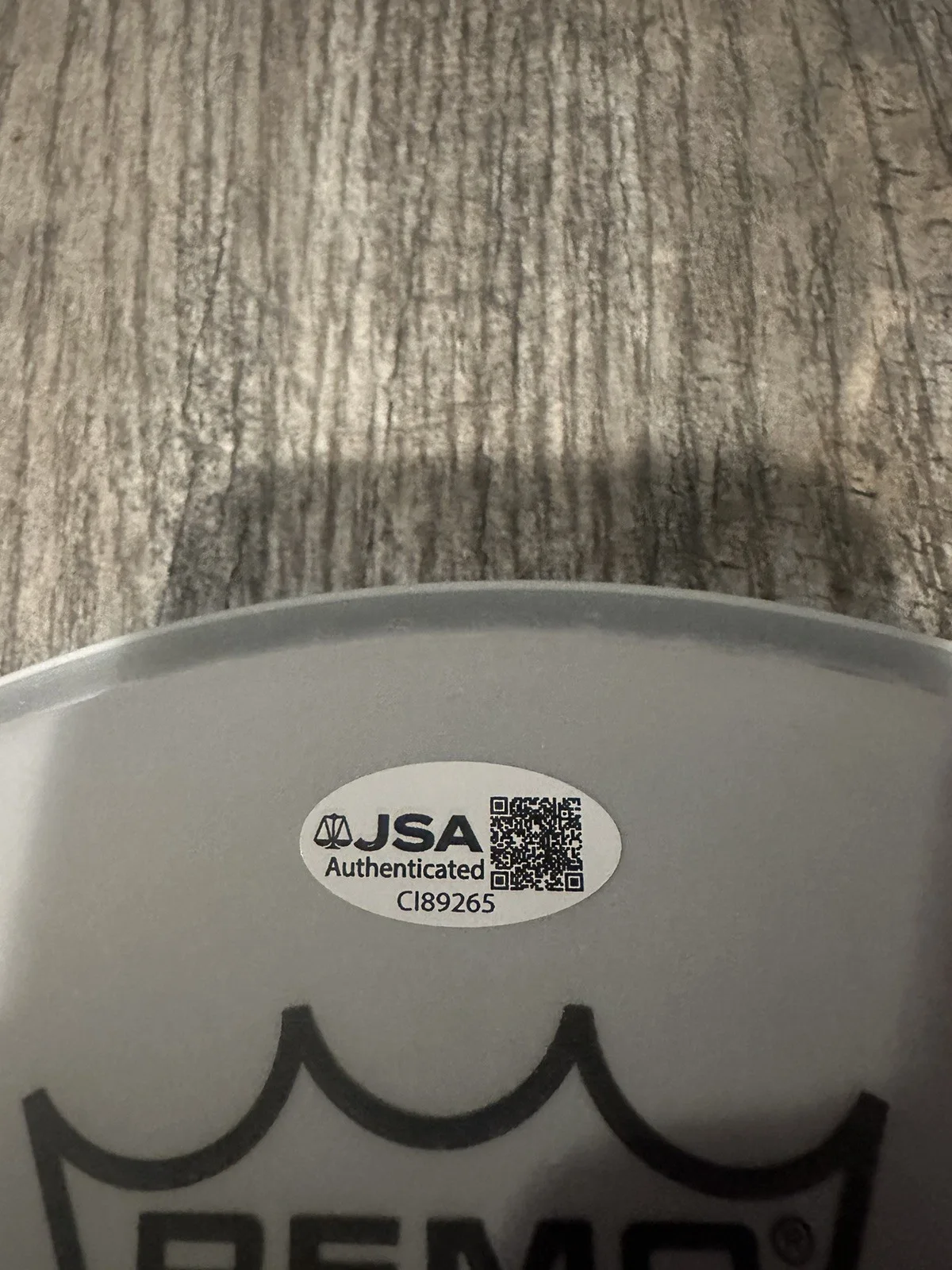 JUDAS PRIEST SIGNED DRUMHEAD JSA COA AUTOGRAPHED ROB HALFORD IAN HILL, image 3