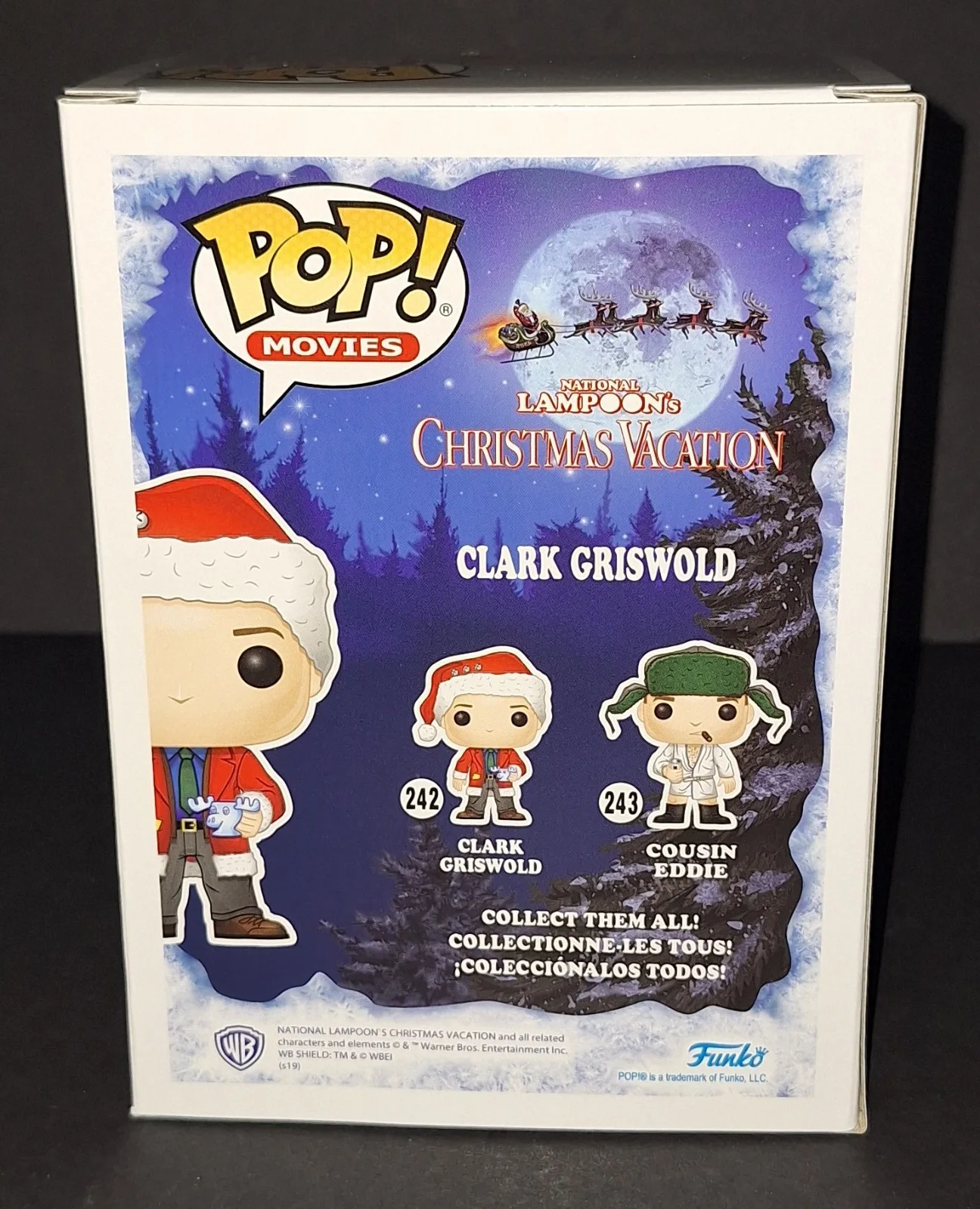 Chevy Chase — Chevy Chase Signed Autographed Funko Clark Griswold Christmas Beckett COA, image 3
