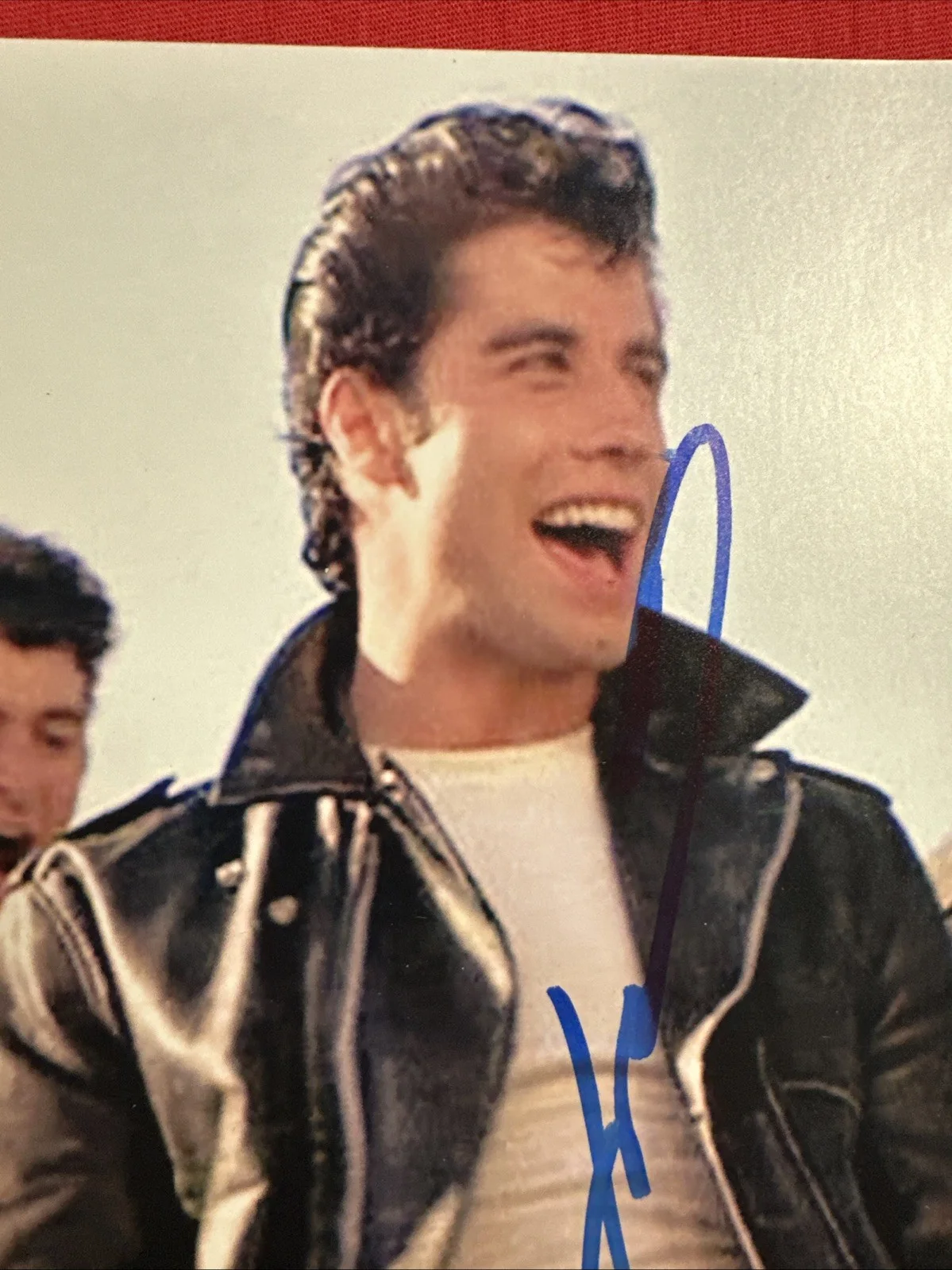 John Travolta Grease 8 X 10 Autograph PSA, image 4