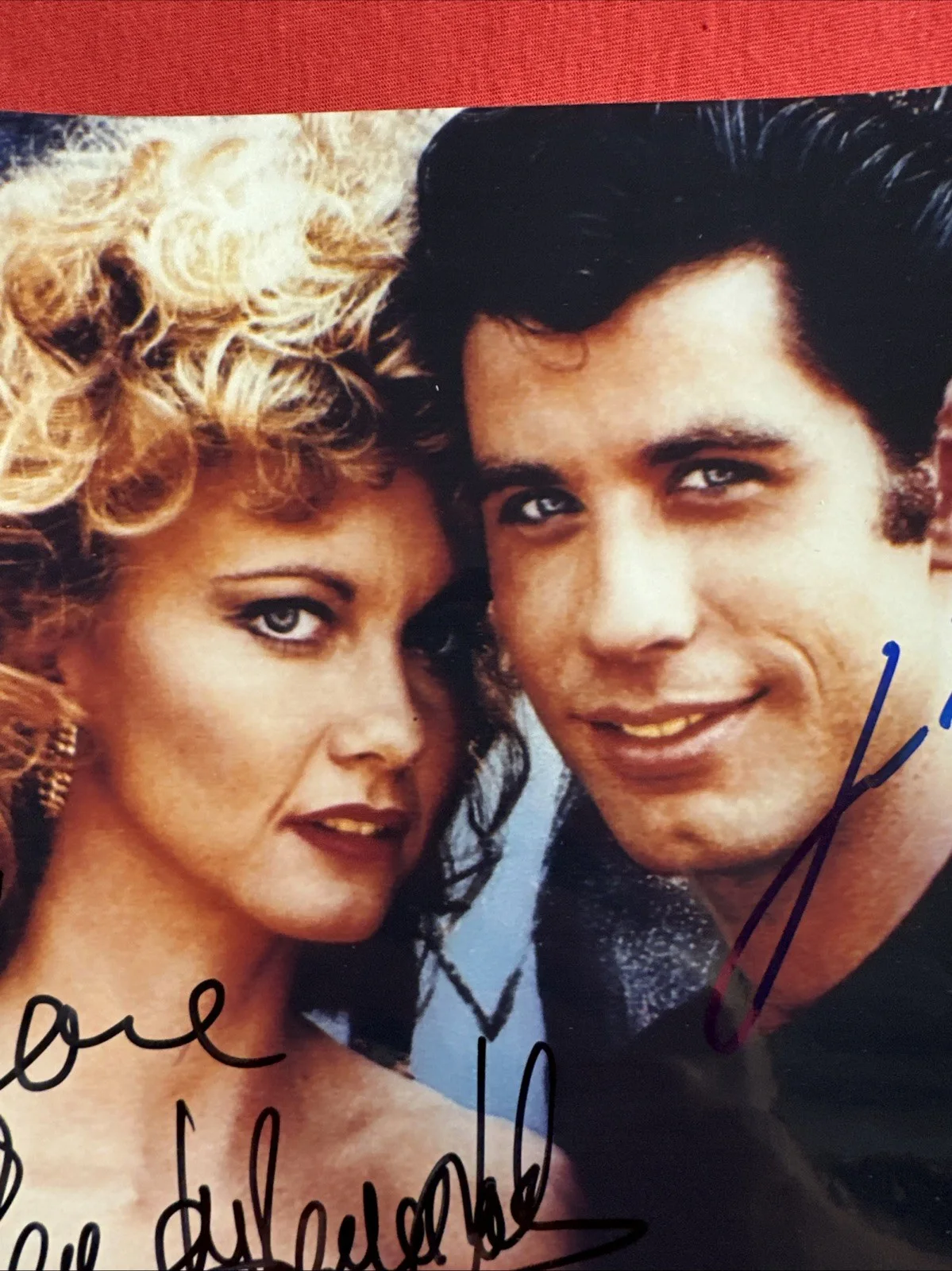John Travolta Olivia Newton-John Grease JSA Autograph Signed Photo 8 x 10, image 5