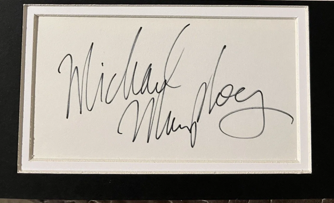 Michael Martin Murphy Autograph Wildfire Framed Photo Authentic Signature, image 2