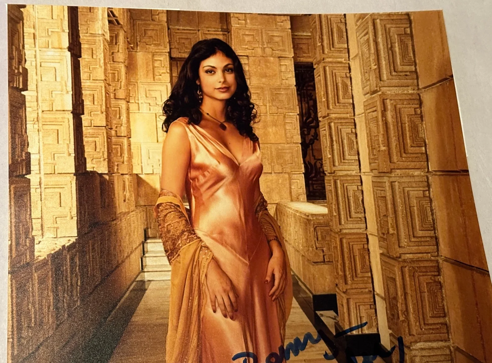 Morena Baccarin Signed Firefly 8x10 Photo w/ Official Pix COA Signed "To Benny", image 5