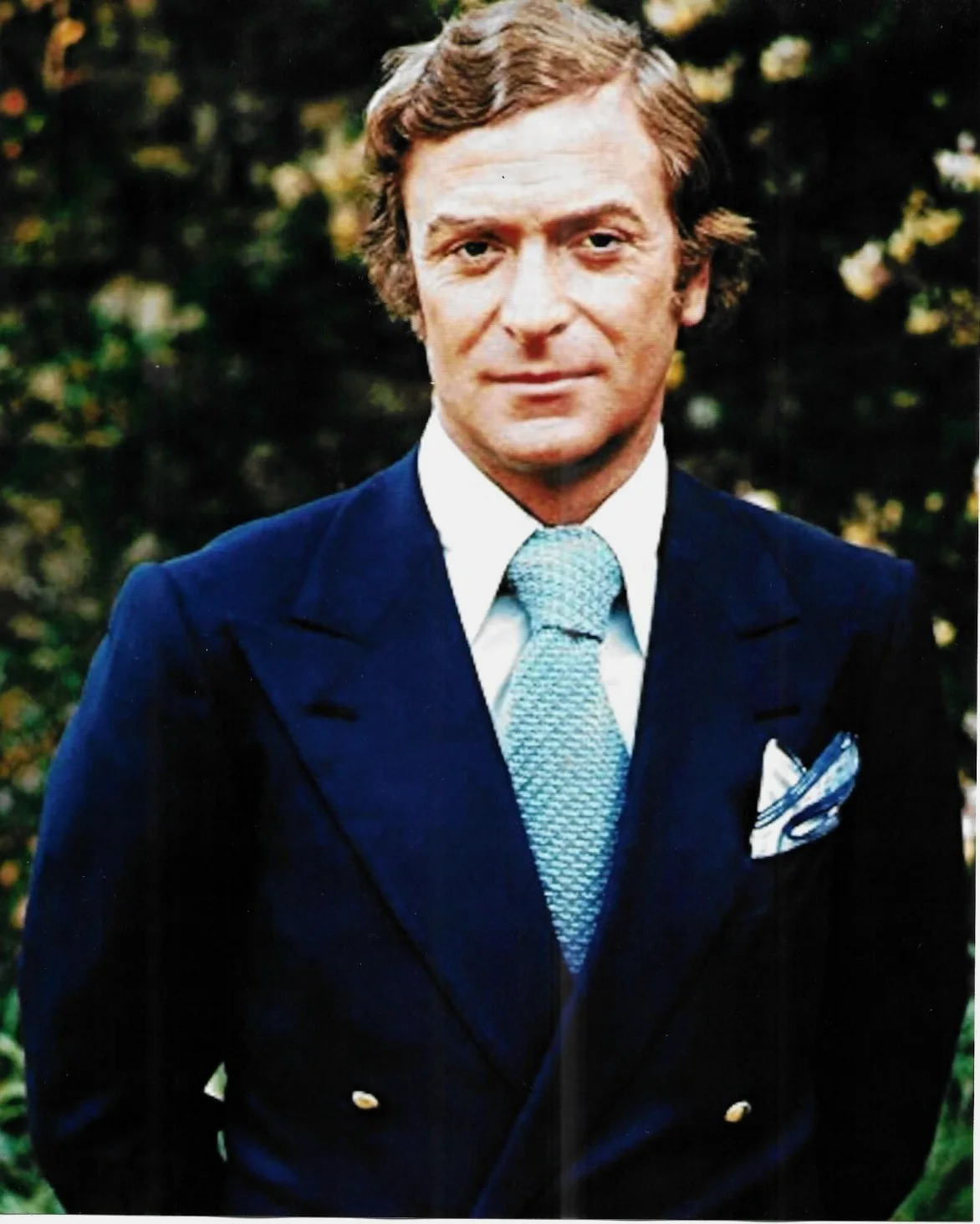 Michael Caine signed 4x6 index card, image 2