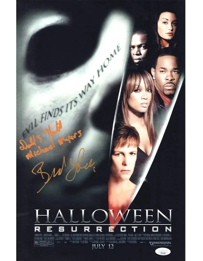 Brad Loree & Donald John Hewitt — Brad Loree & Donald John Hewitt signed 11x17 Poster Michael JSA Authentication
