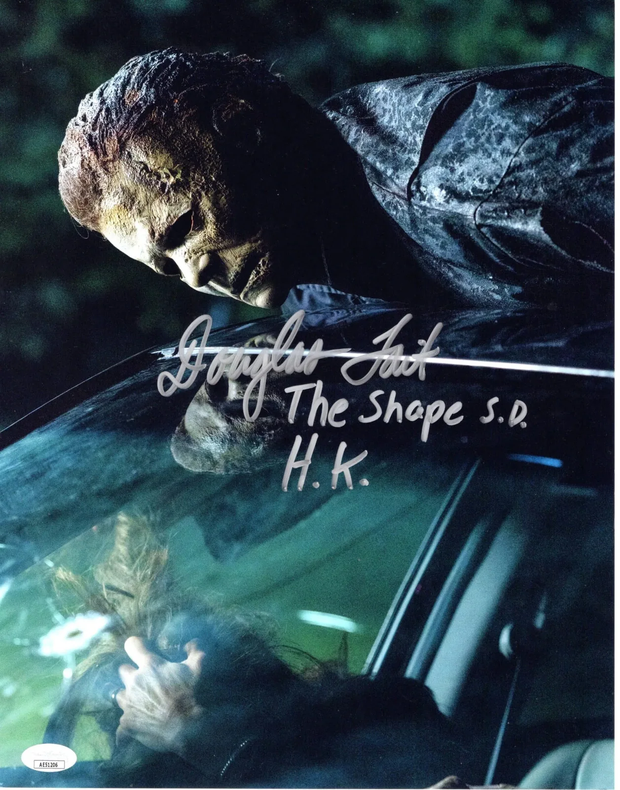 Douglas Tait — Douglas Tait signed 11x14 Photo Michael Myers The Shape Halloween Kills JSA