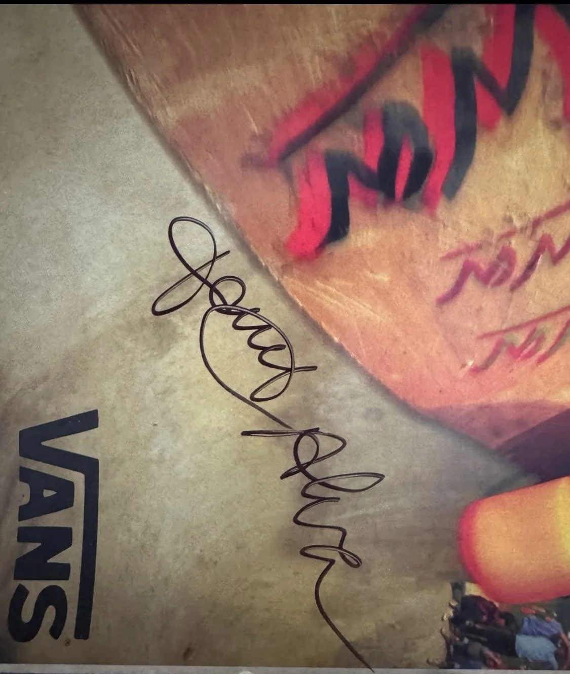 Tony Alva Signed VANS Poster lords of Dogtown z boys, изображение 2