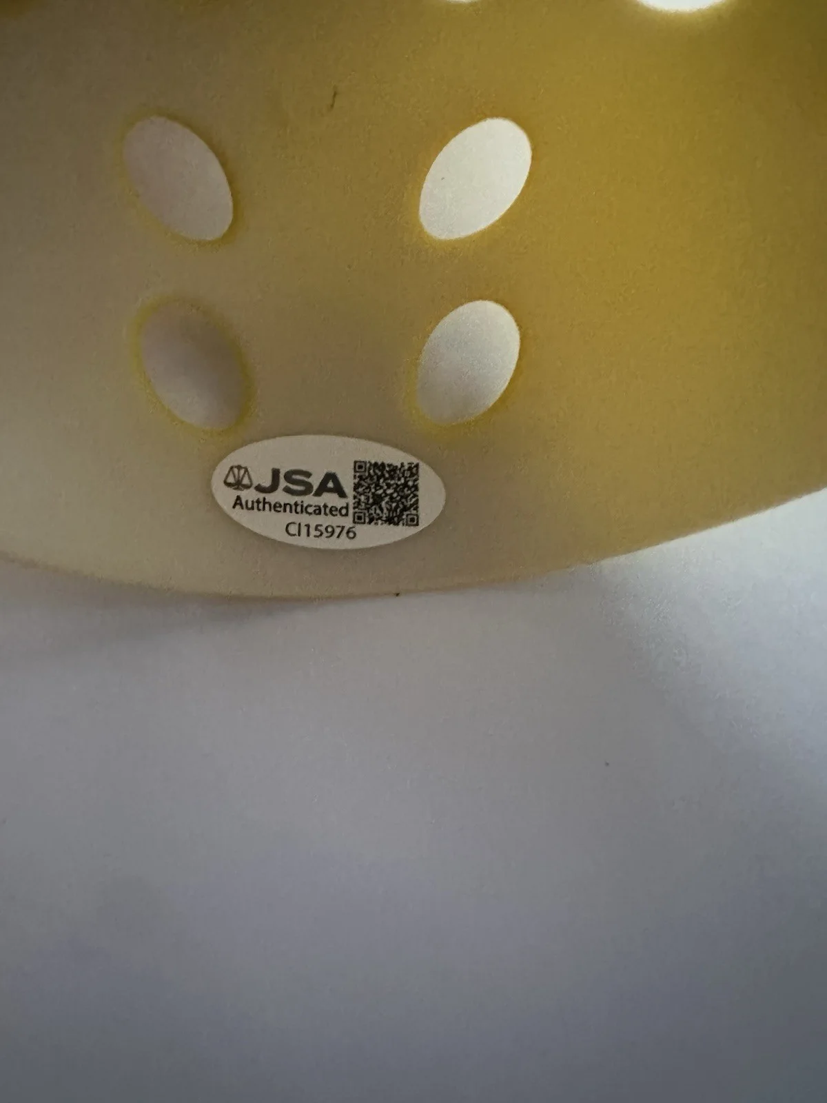 KANE HODDER SIGNED JASON HOCKEY MASK FRIDAY THE 13TH JSA AUTHENTICATED, image 5