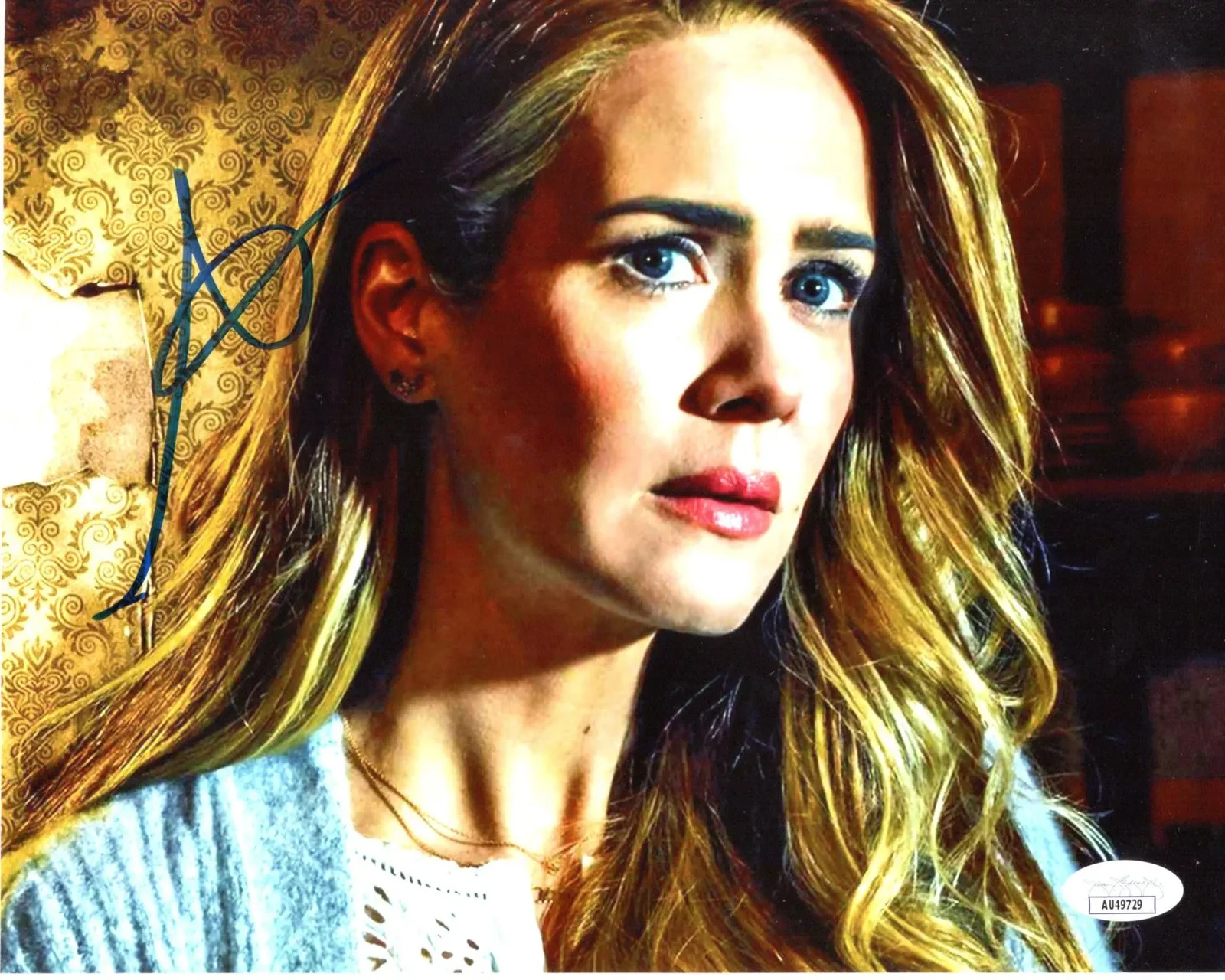 Sarah Paulson — Sarah Paulson signed 8x10 Photo Shelby Miller American Horror Story AHS JSA