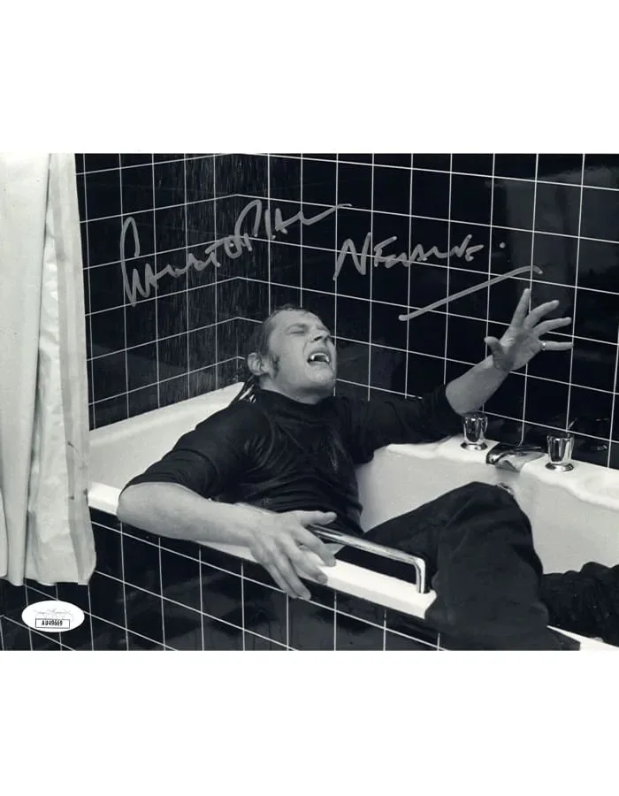 Christopher Neame — Christopher Neame signed 8x10 Photo Johnny Alucard Dracula JSA Authentication