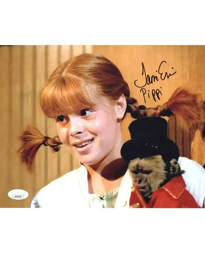 Tami Erin — Tami Erin signed 8x10 Photo The New Adventures of Pippi JSA Authentication