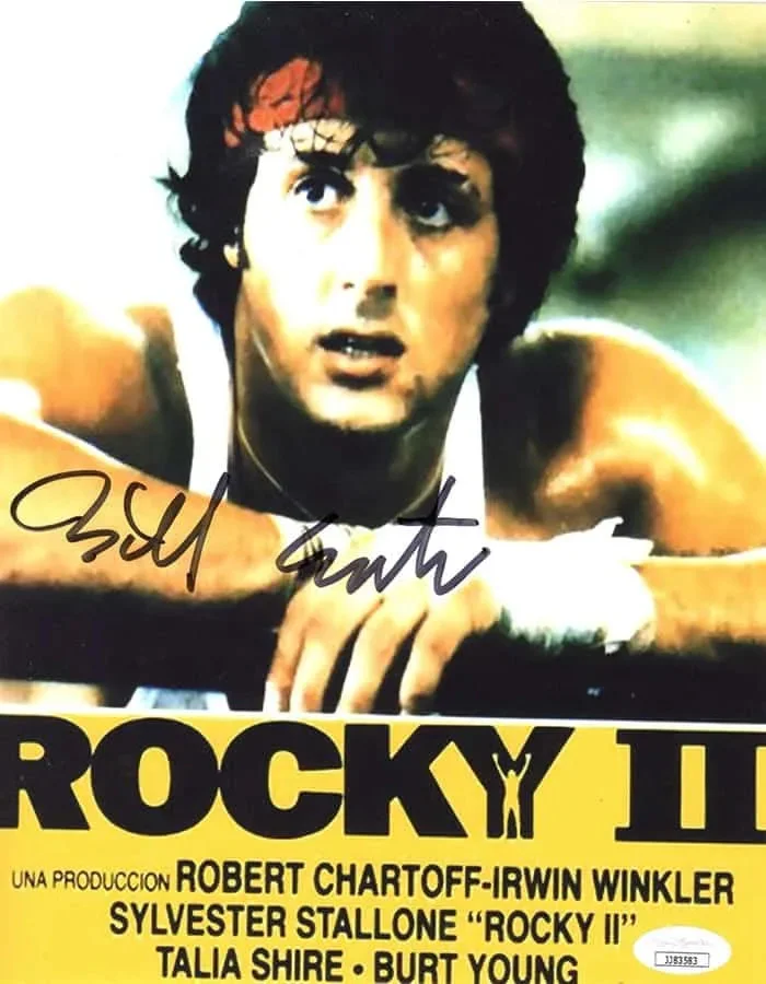 Bill Conti — Bill Conti signed 8x10 Photo Composer - Rocky II JSA Authentication