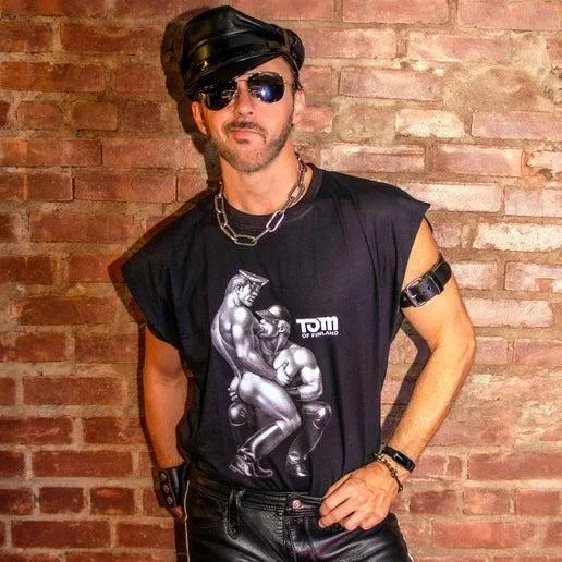 Tom of Finland "SUCK IT" Sleeveless Tee, image 2