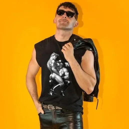 Tom of Finland "SUCK IT" Sleeveless Tee, image 3