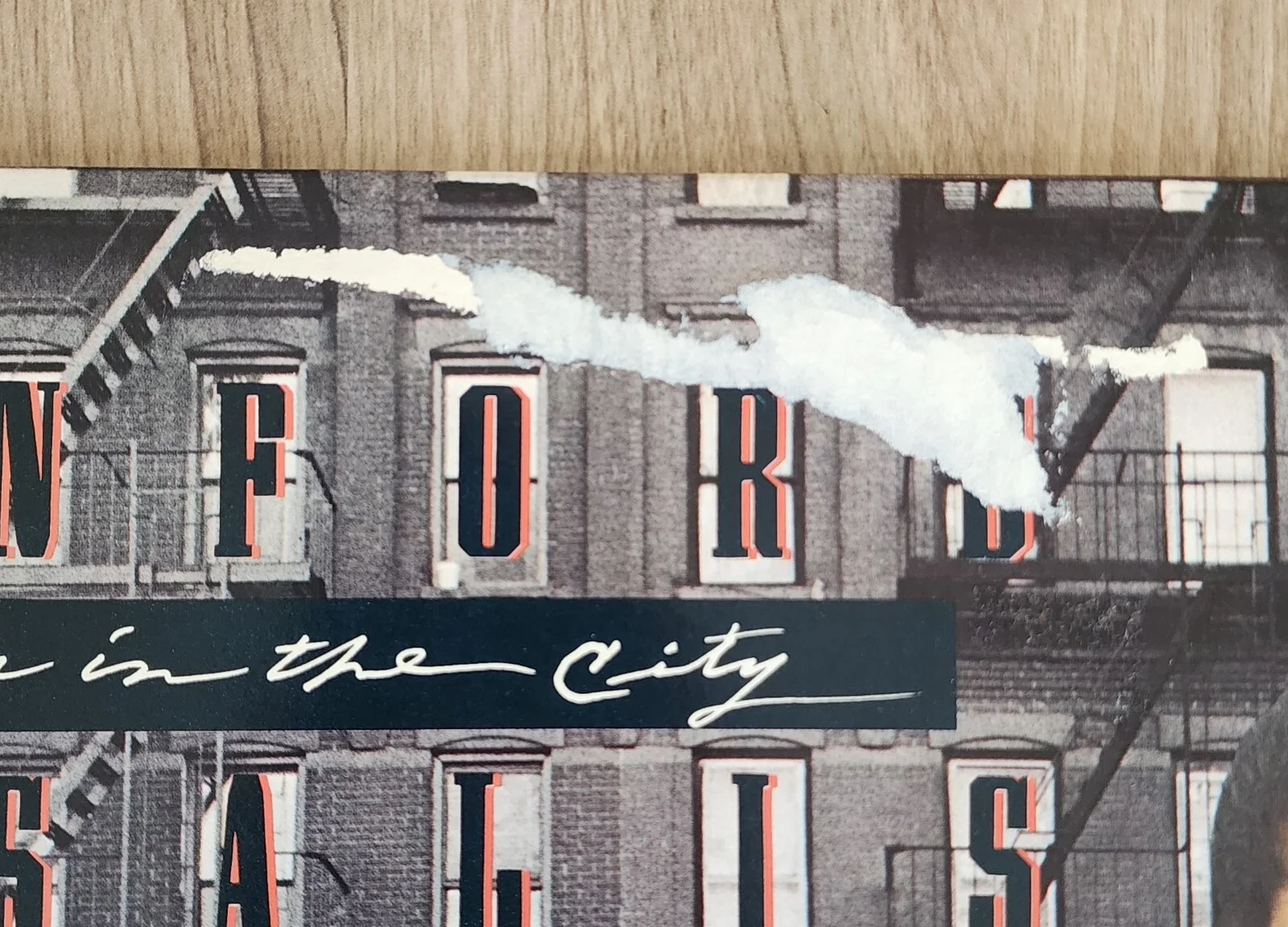 Branford Marsalis Signed Scenes In The City Vinyl Record Legend RAD, image 2