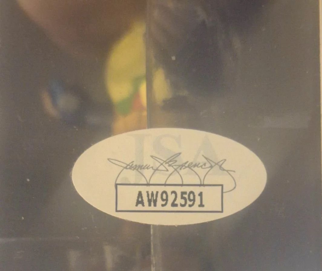 Jessie T. Usher — JESSIE T. USHER SIGNED AUTOGRAPHED THE BOYS A-TRAIN FUNKO POP 1406 RARE JSA COA, изображение 4