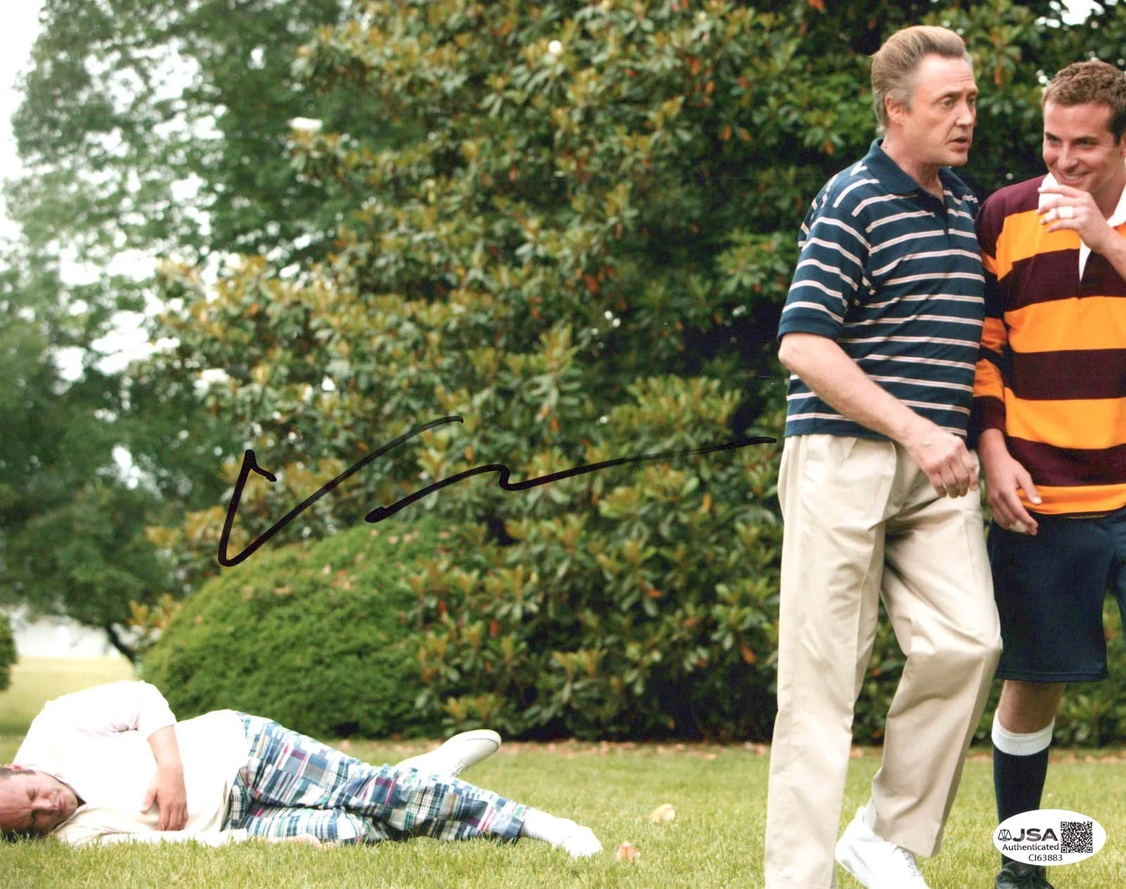Vince Vaughn — Vince Vaughn signed "WEDDING CRASHERS" 8x10 Photo a Jeremy Tackled JSA COA Rare, изображение 4
