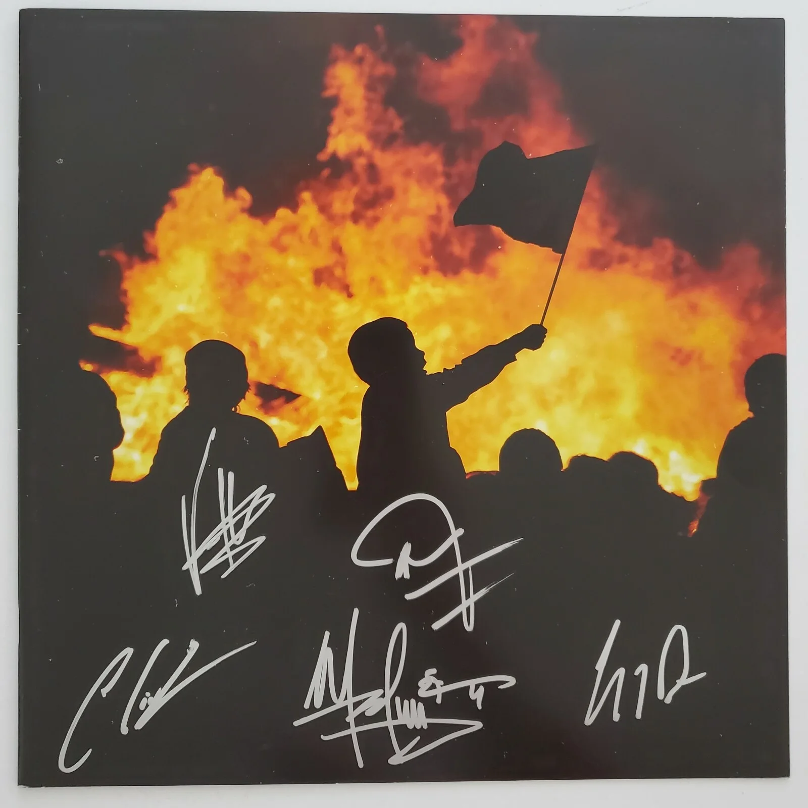 Sevendust Band Signed All I See Is War Vinyl Record Hornsby, Rose, Lowery +2 RAD, изображение 2