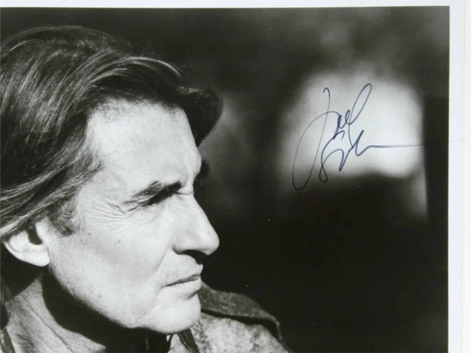 Joel Schumacher — Joel Schumacher Signed B&W 8x10 Promo Photo Flatliners Director JSA COA, image 3