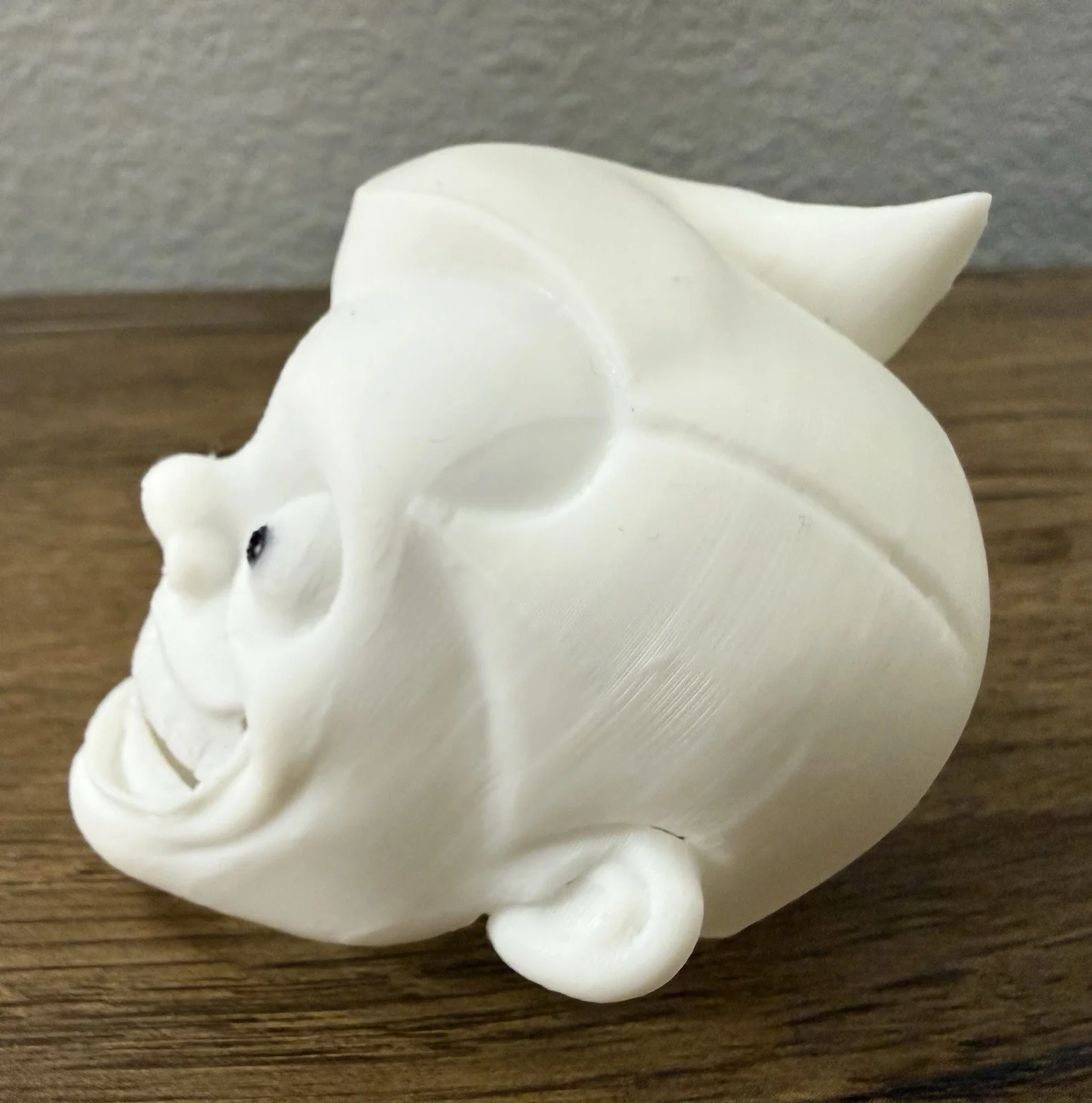 X Files - Mr Chuckle Teeth - 3d Printed Head - PLA, image 3
