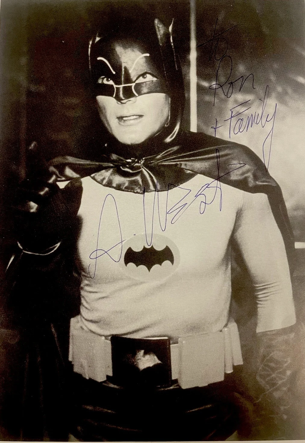 Adam West — Adam West “Batman” Signed 8x10 Photo With COA and JSA certified