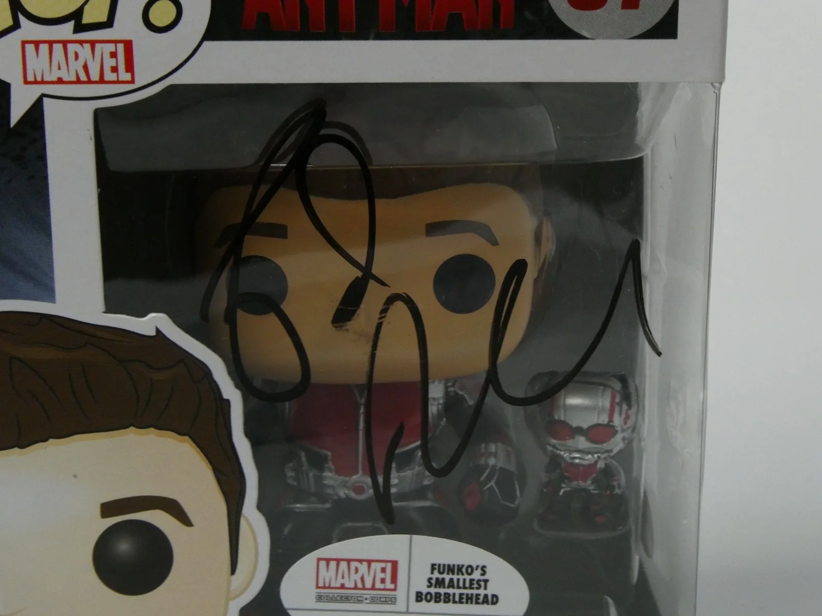 Paul Rudd — Paul Rudd Signed Funko Pop Ant-Man 87 Autographed JSA COA, image 3