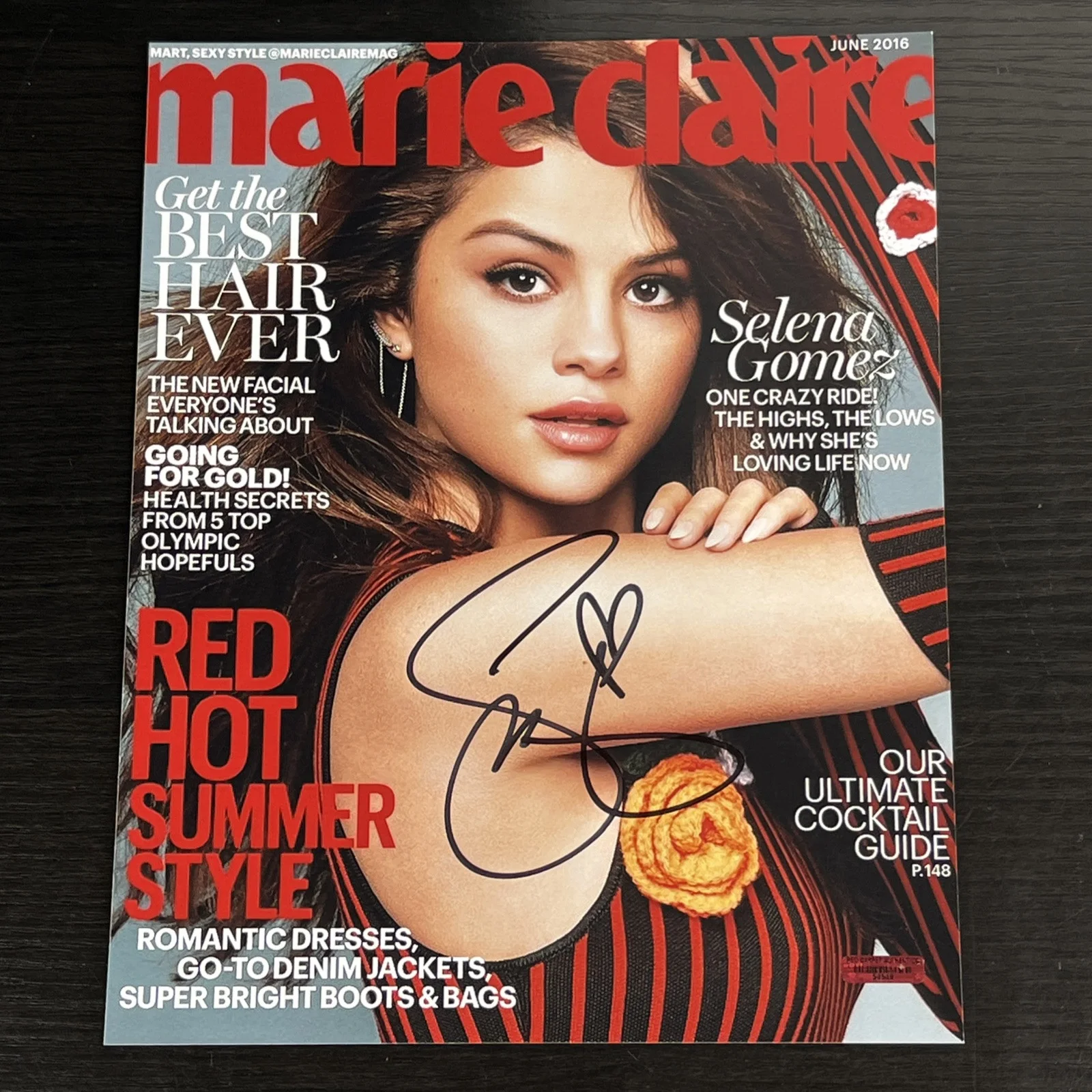Selena Gomez — Selena Gomez Signed Photo Actress Singer Signed 8x10 Autographed w/COA