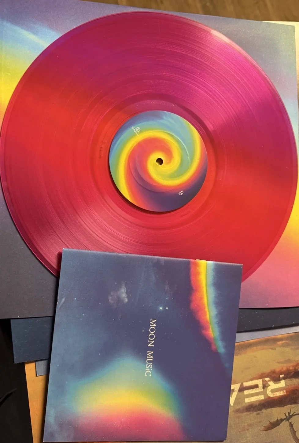 Coldplay Autographed Moon Music, image 2