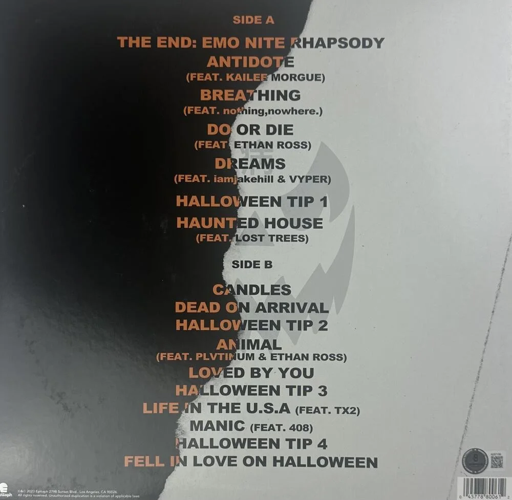 MAGNOLIA PARK — MAGNOLIA PARK SIGNED HALLOWEEN MIXTAPE II VINYL ALBUM AUTOGRAPH JOSHUA ROBERTS 9, изображение 2