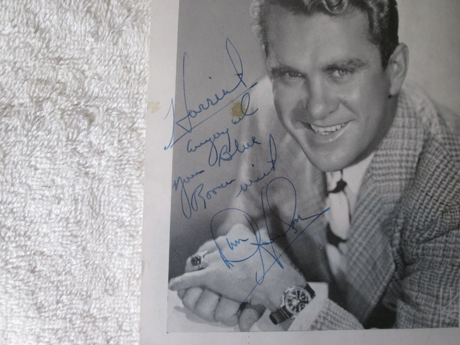Vintage Dean Hudson Orchestra Signed Photo And Band Members, изображение 2