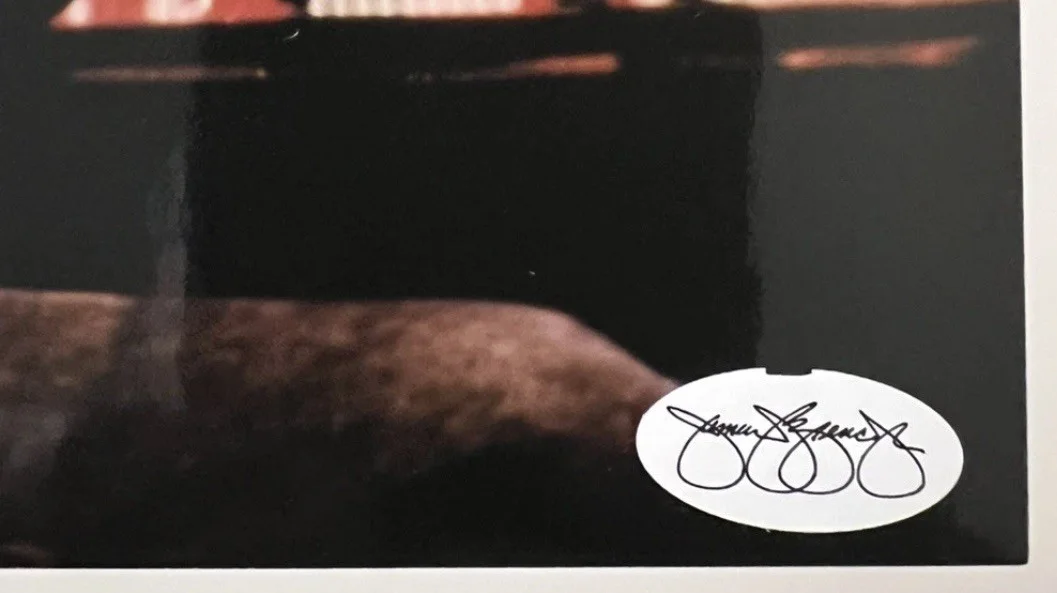 Bruce Hornsby and The Range Signed 8x10 Photo JSA stamp of approval, image 2