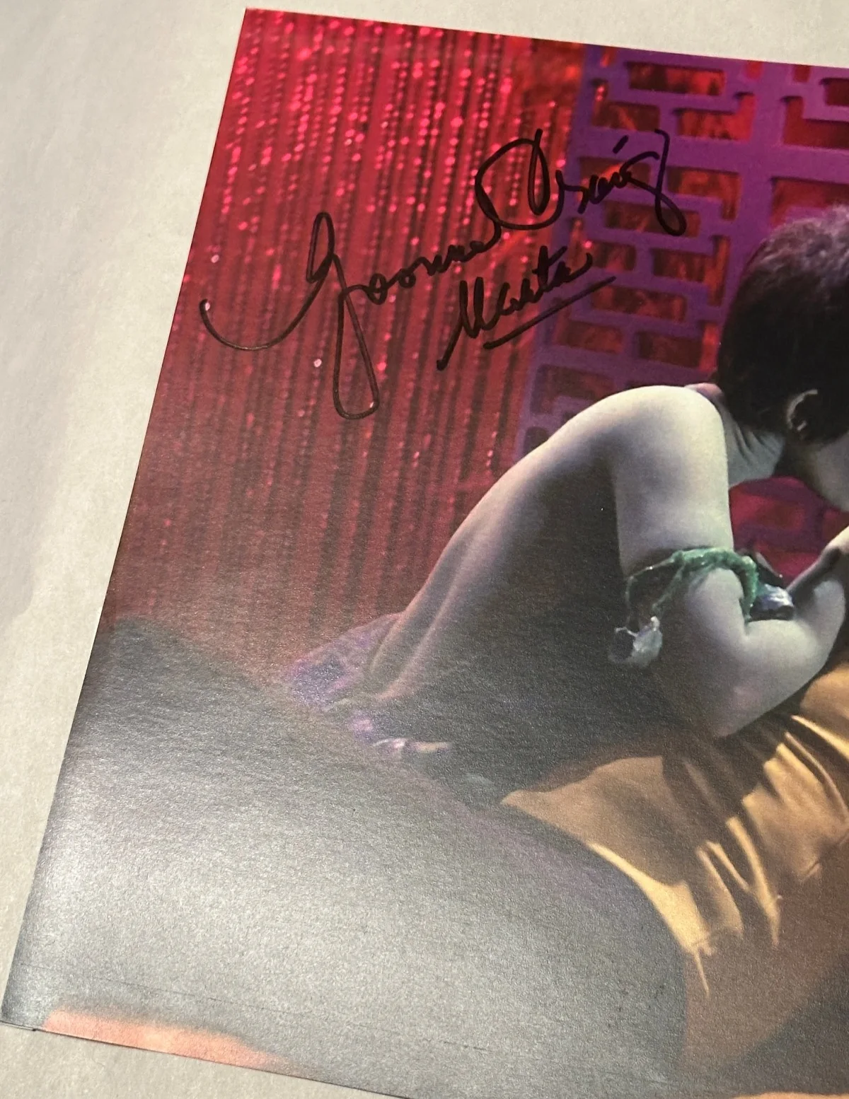 Yvonne Craig — Yvonne Craig and William Shatner Dual Siged 8x10 Star Trek Photo with JSA COA, изображение 5