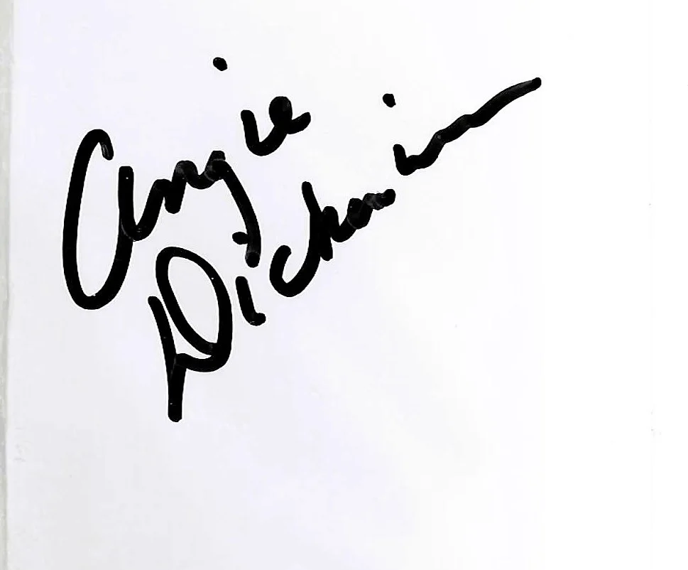 angie dickinson — ANGIE DICKINSON signed in ROME ADVENTURE 8x10 with COA + Police Woman, Rio Bravo, изображение 2