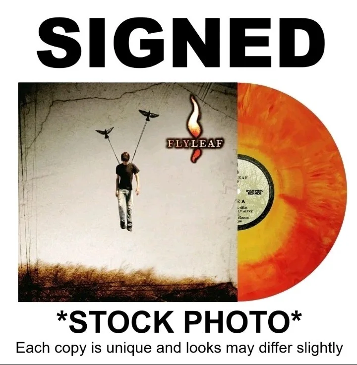 Flyleaf Self Titled Vinyl Record + Signed Autographed Insert Lacey Sturm +4, image 2