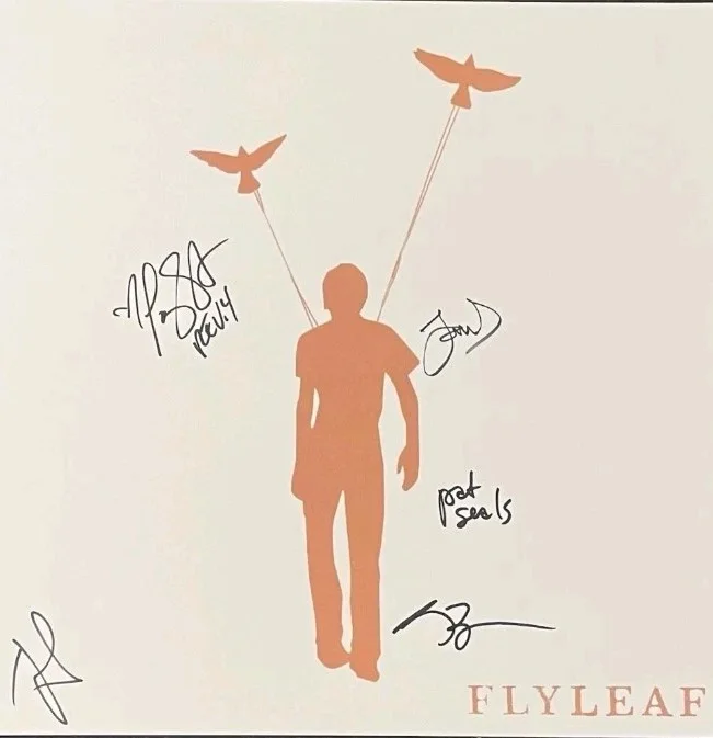 Flyleaf Self Titled Vinyl Record + Signed Autographed Insert Lacey Sturm +4, image 3