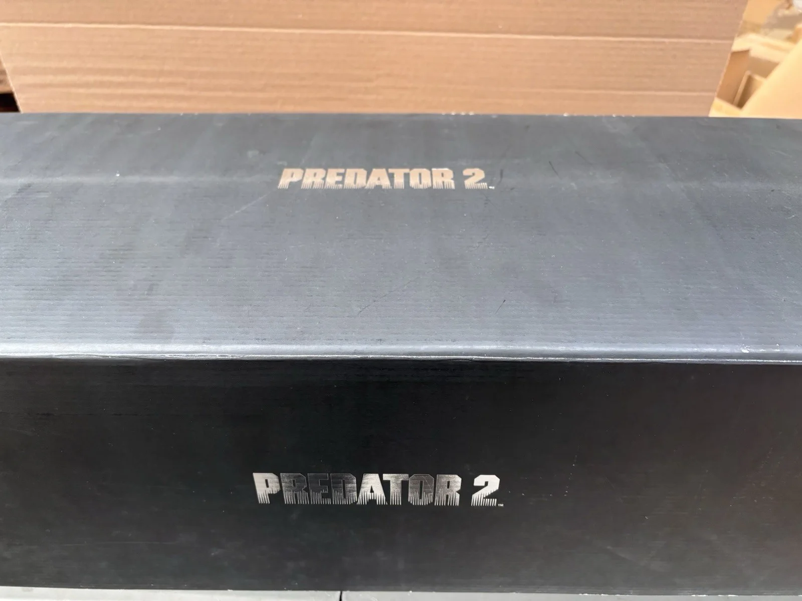 Boxed Master Replicas Predator 2 Spear 1:1 Scale Prop Replica Display bracket, image 2