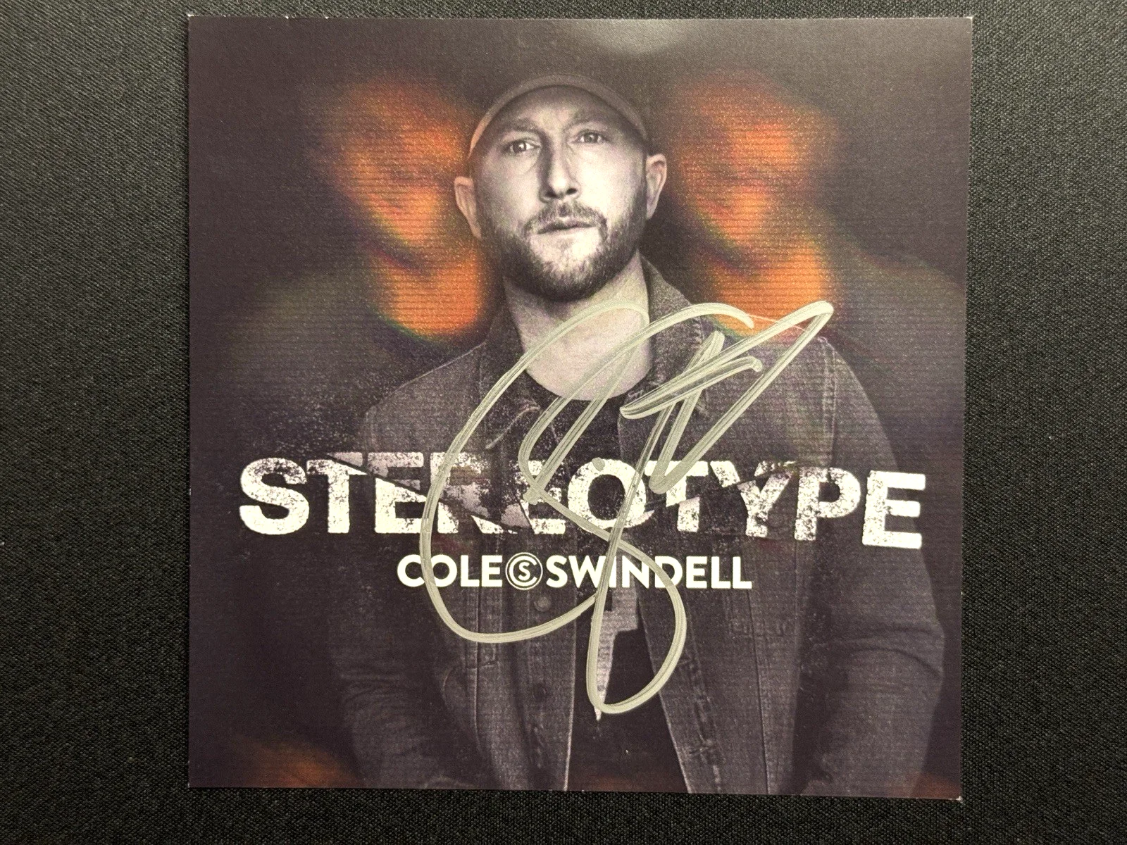 COLE SWINDELL Signed CD Booklet Cover Insert Stereotype Autographed Autograph, image 3