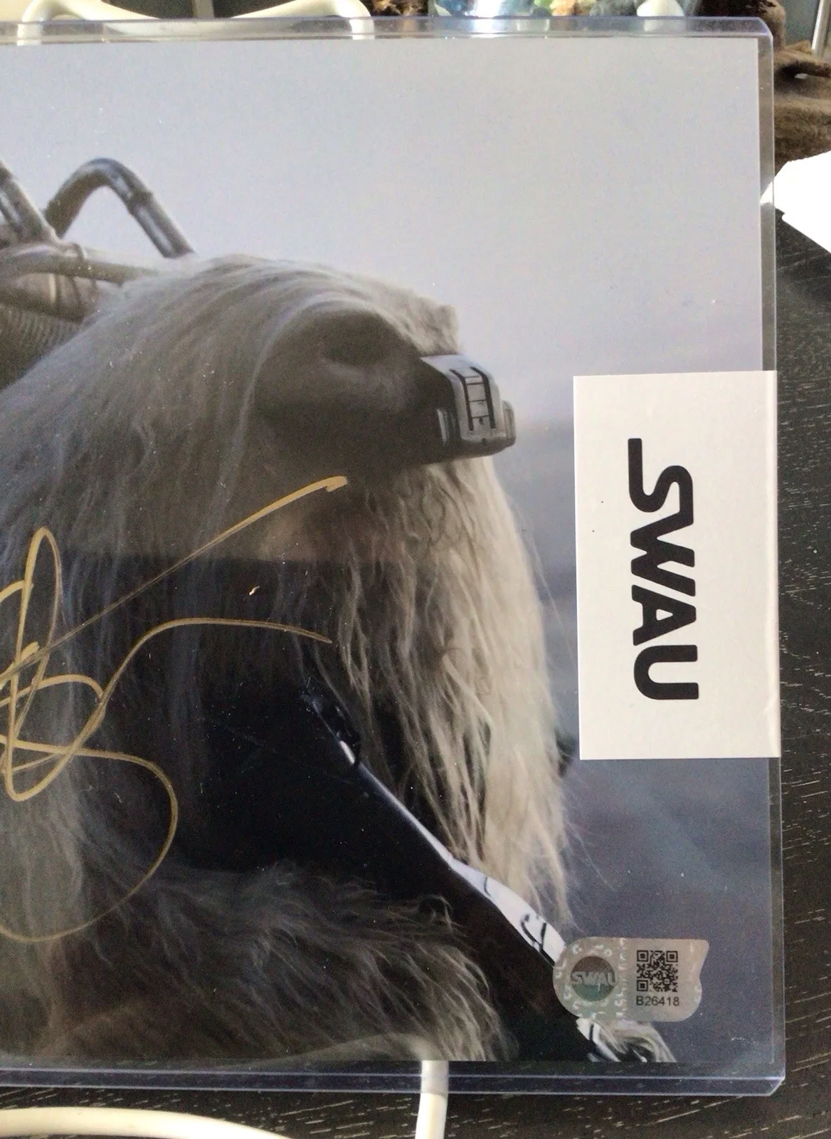 Ian Whyte — SWAU Authentic Signed Photograph Ian Whyte Star Wars Moroff No. B26418 Sealed, изображение 3