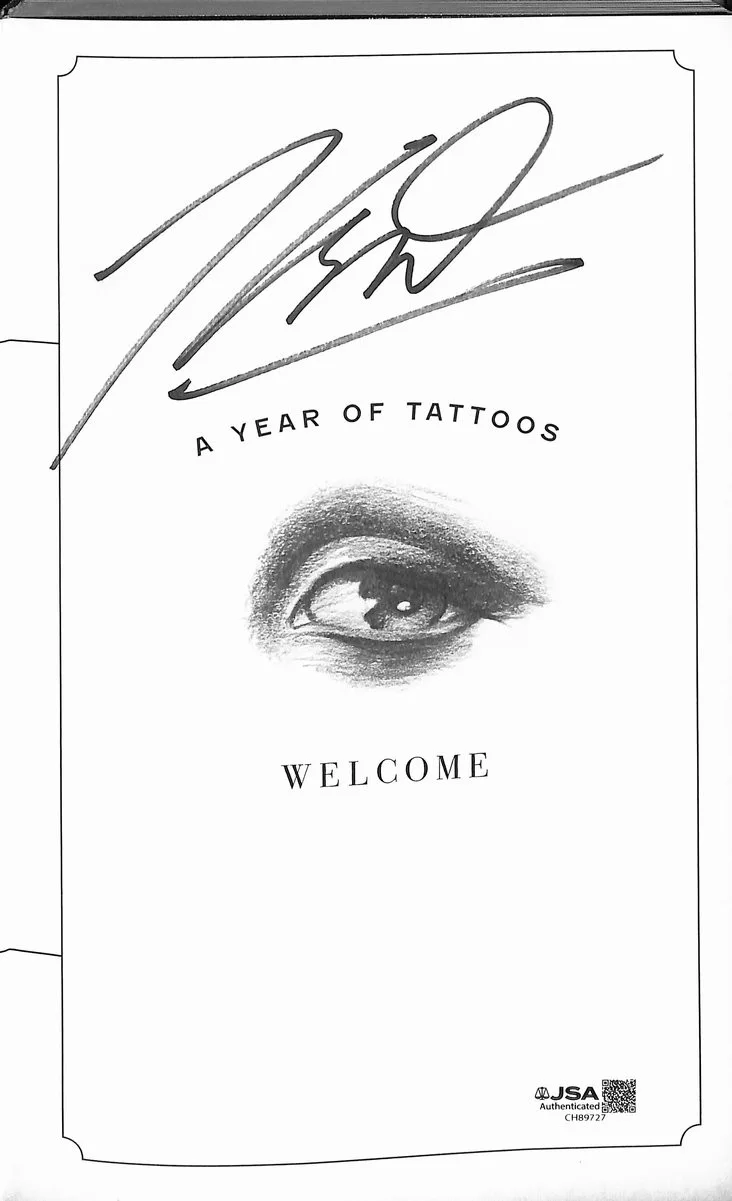 Kat Von D Reality TV Star Signed/Autographed "Tatoo Chronicles" Book JSA 201826, image 2