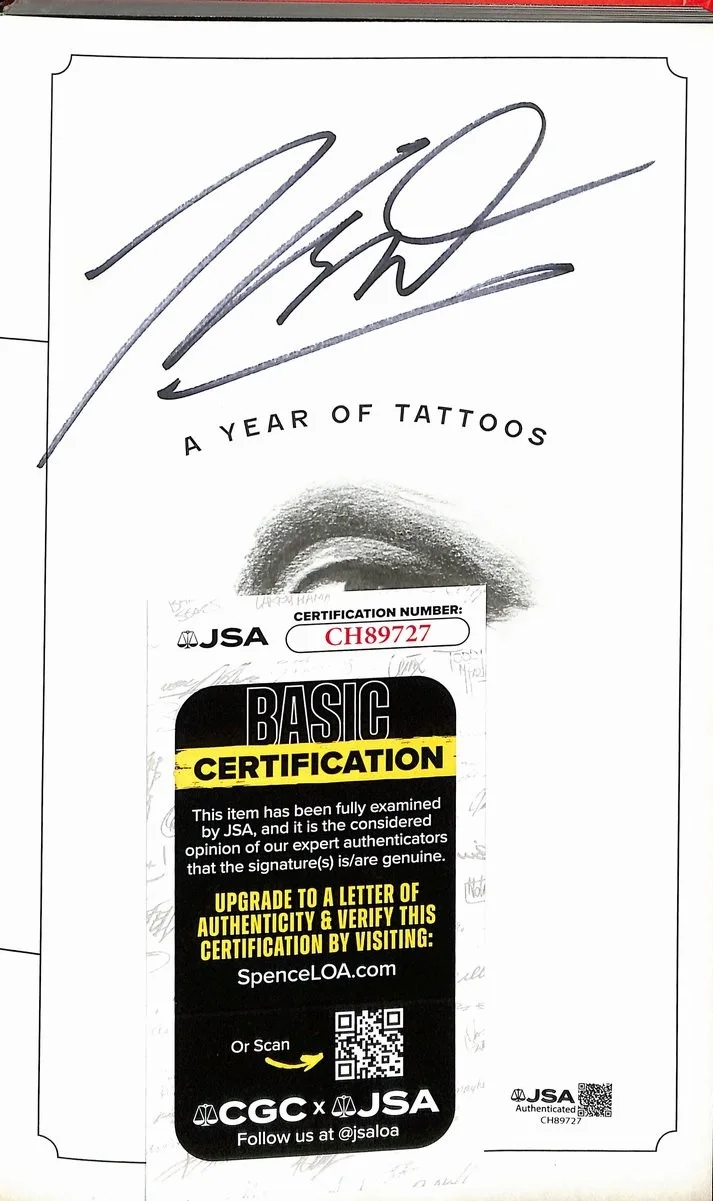 Kat Von D Reality TV Star Signed/Autographed "Tatoo Chronicles" Book JSA 201826, image 3