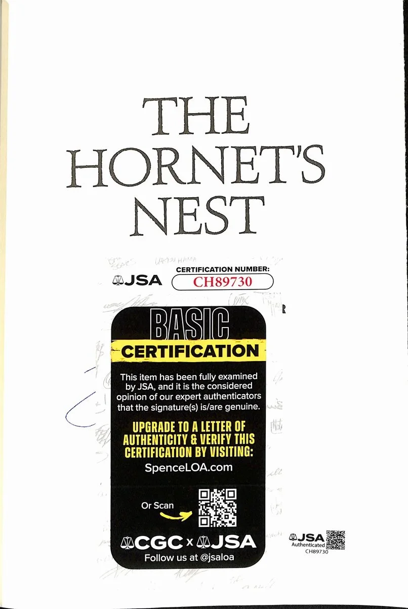 Jimmy Carter U.S. President Signed/Auto "The Hornet's Nest" Book JSA 201830, image 3