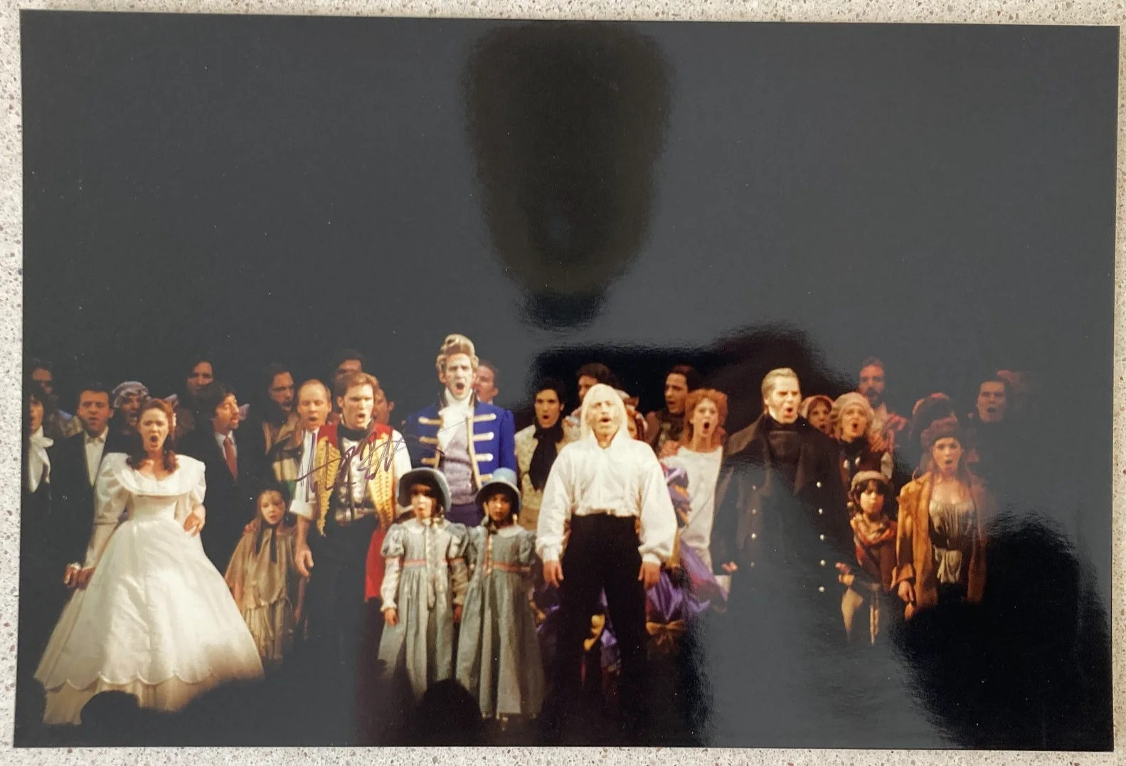 Stephen R. Buntrock — Les Miserables Stephen R. Buntrock Signed Photo 10 Anniversary On Broadway 1997