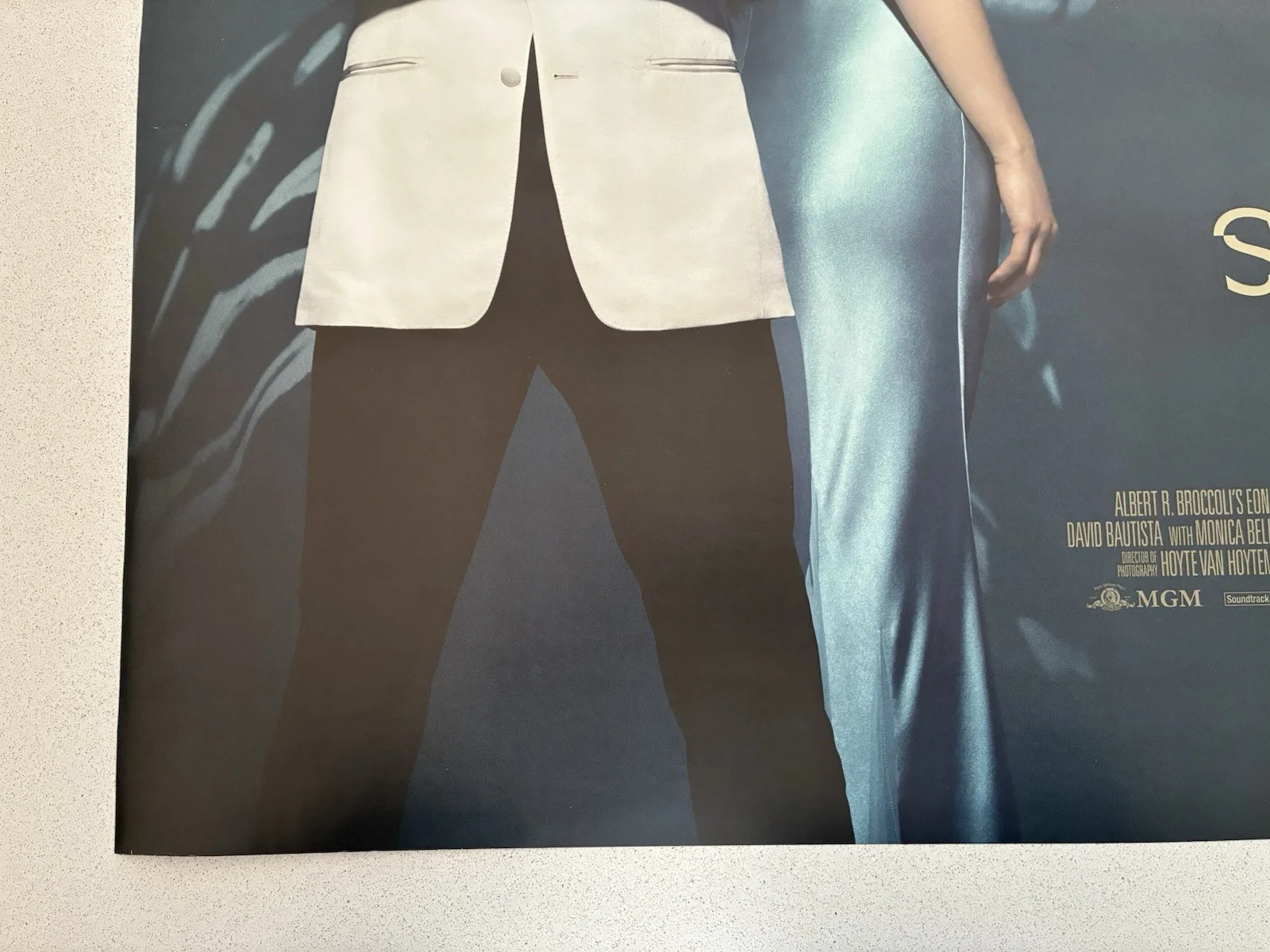 SPECTRE - UK QUAD ORIGINAL CINEMA POSTER 2015 JAMES BOND 007 DANIEL CRAIG MONICA, изображение 2