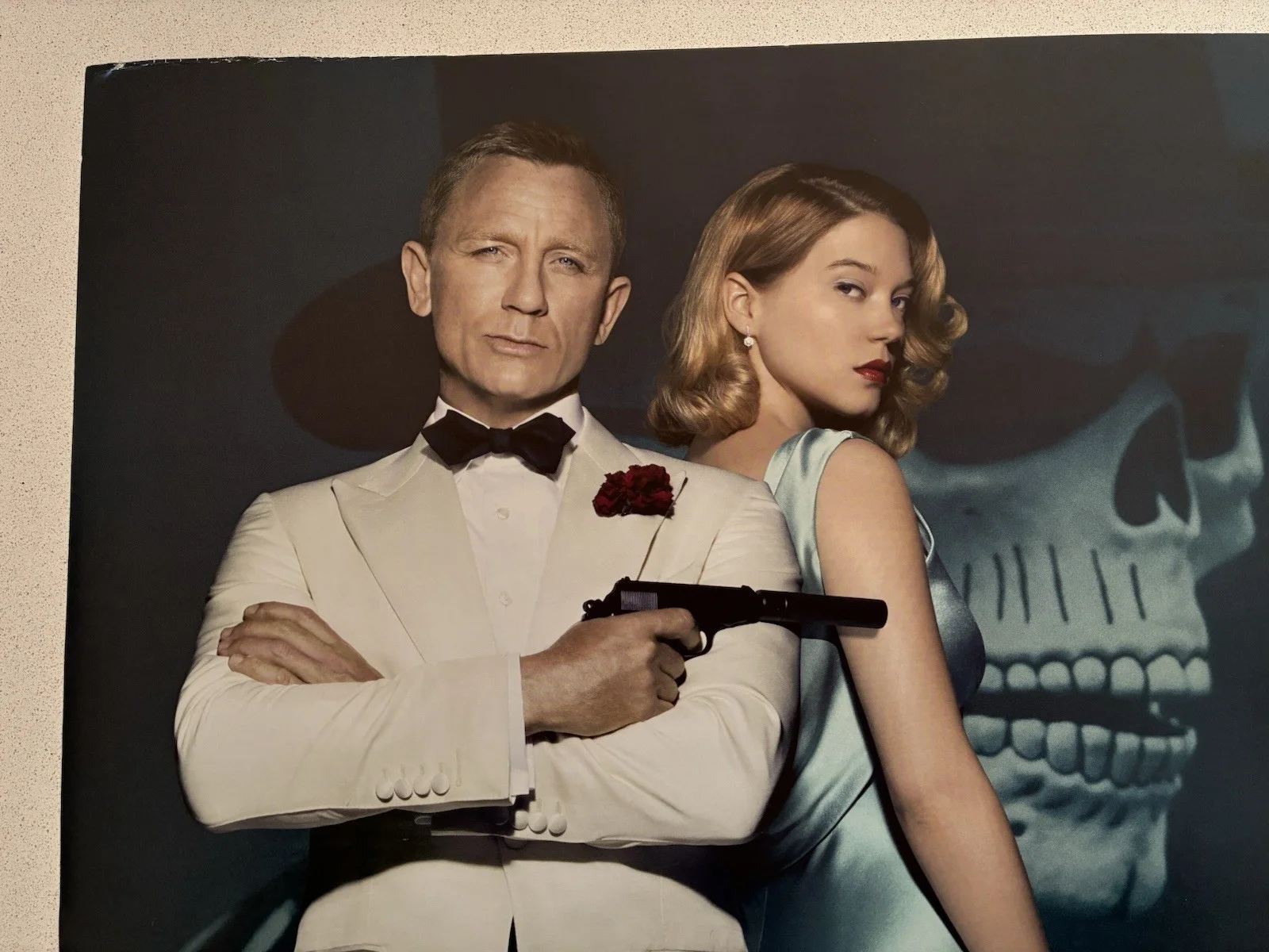 SPECTRE - UK QUAD ORIGINAL CINEMA POSTER 2015 JAMES BOND 007 DANIEL CRAIG MONICA, изображение 3