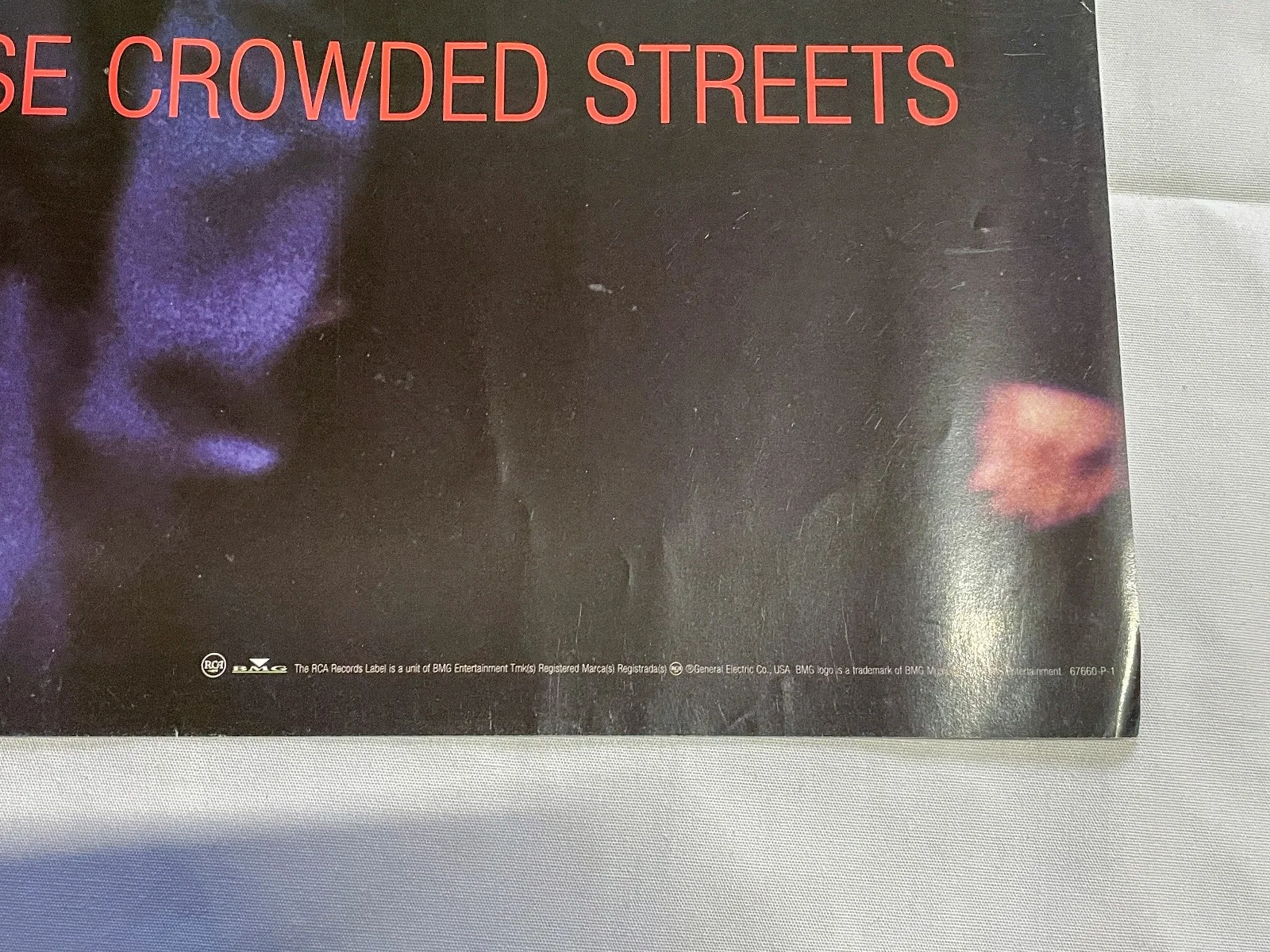 Dave Matthews Signed BEFORE THESE CROWDED STREETS 18x24 Promo Poster JSA Band, изображение 4