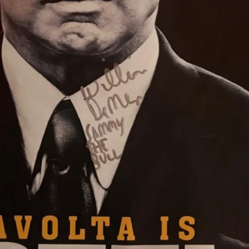 John Travolta — JOHN TRAVOLTA SIGNED AUTOGRAPHED 11X17 POSTER THE MAFIA BOSS GOTTI BECKETT BAS D, изображение 3