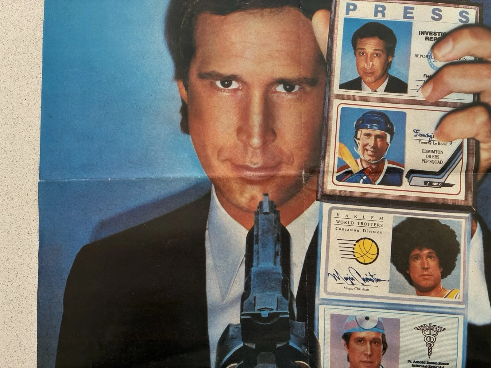 FLETCH - UK QUAD ORIGINAL CINEMA POSTER 1985 - CHEVY CHASE UNIVERSAL PICTURES, изображение 3