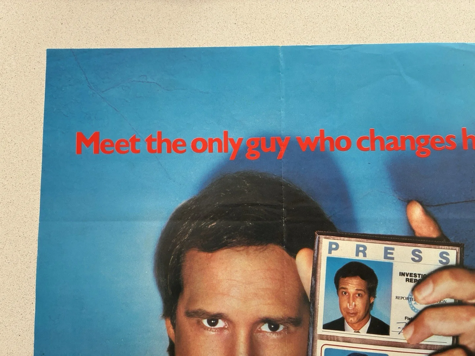 FLETCH - UK QUAD ORIGINAL CINEMA POSTER 1985 - CHEVY CHASE UNIVERSAL PICTURES, изображение 4