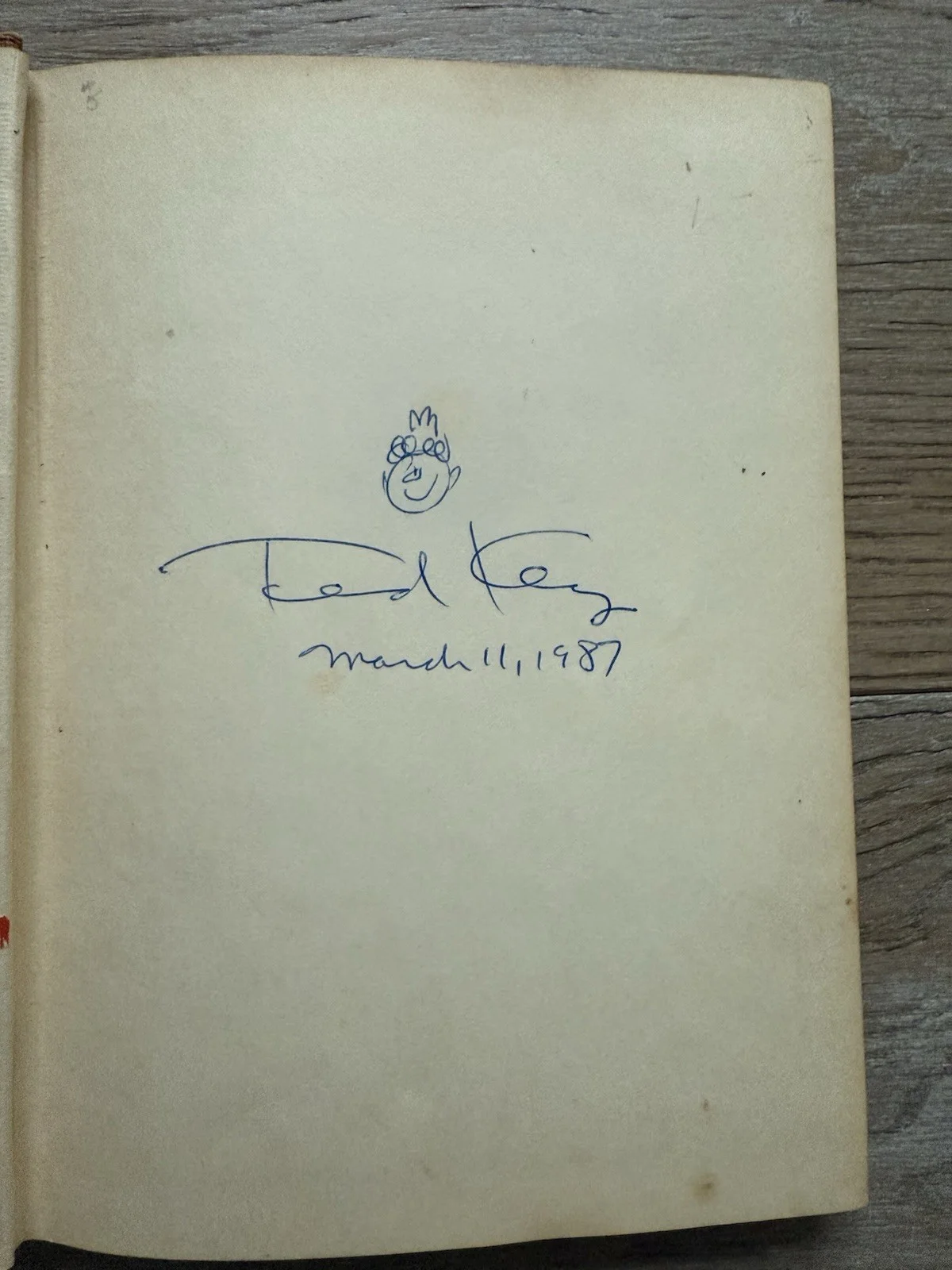Ted Key autographed If You Like Hazel hardback book, image 3